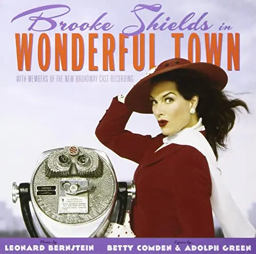 Wonderful Town 2004 Broadway Revival Cast With Brooke Shields Cd- Used 1