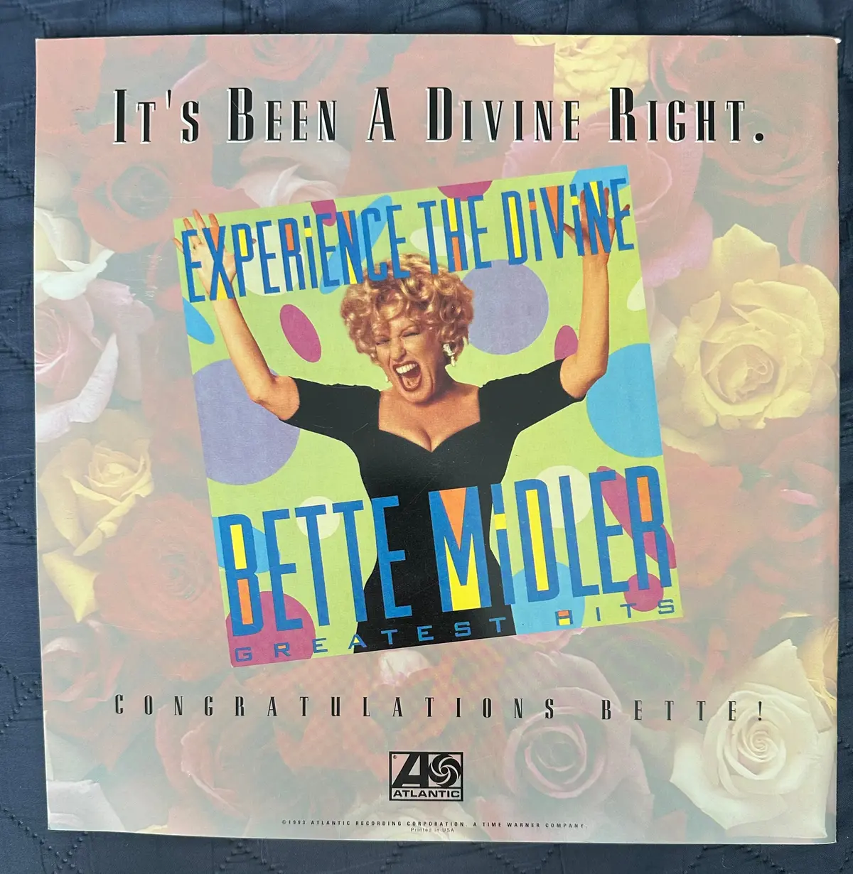 Bette Midler - Experience The Divine 90S Tour Book 2
