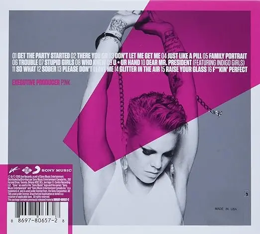 P!Nk - Greatest Hits ... So Far (Promo Cd) Used 2