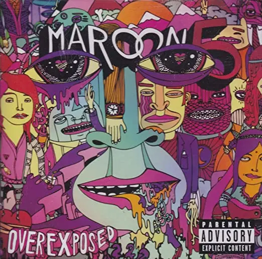 Maroon 5 -- Overexposed (Deluxe) + 3 Bonus Tracks + Remixes  Cd - Used 1