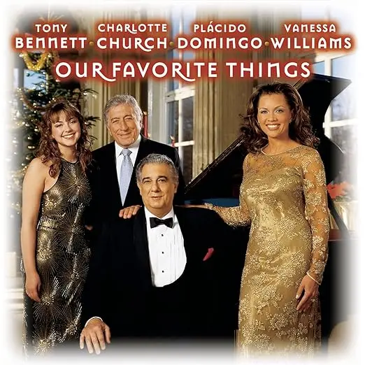 Vanessa Williams, Tony Bennett, Placido Domingo, Charlotte Church - Our Favorite Things Holiday Cd - Used 1