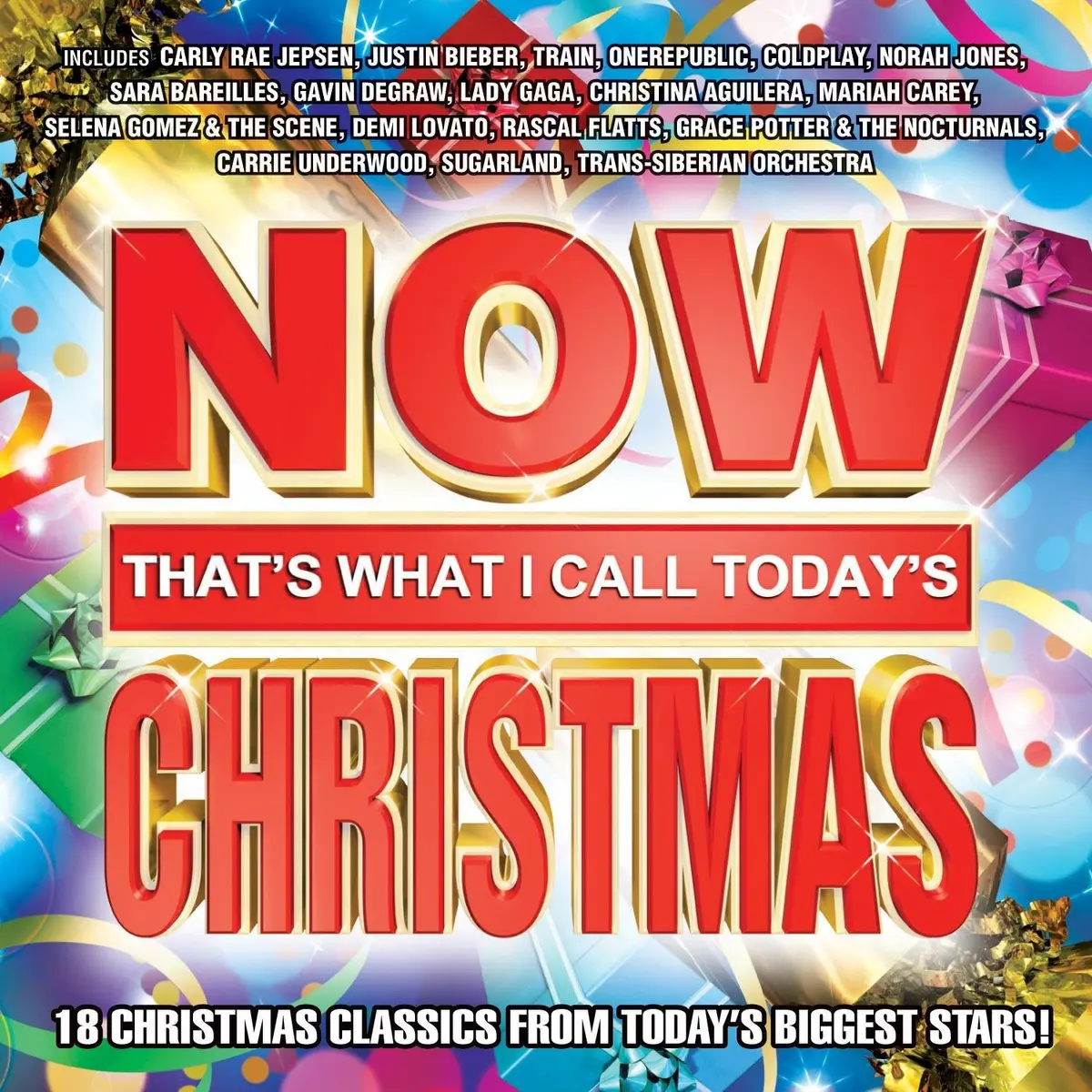 Now That's What I Call Today's Christmas (Various:Gaga, Carly Rae Jepsen, Selena, Demi ++) Cd - New 1