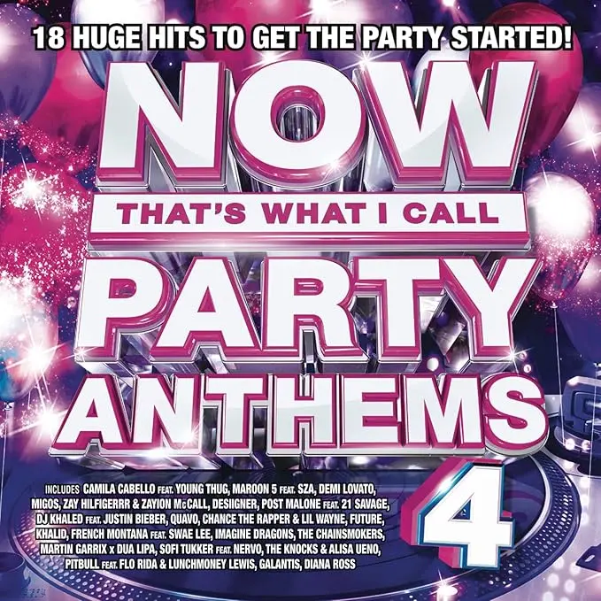 Now That's What I Call Party Anthems  Vol. 4  Cd - New 1