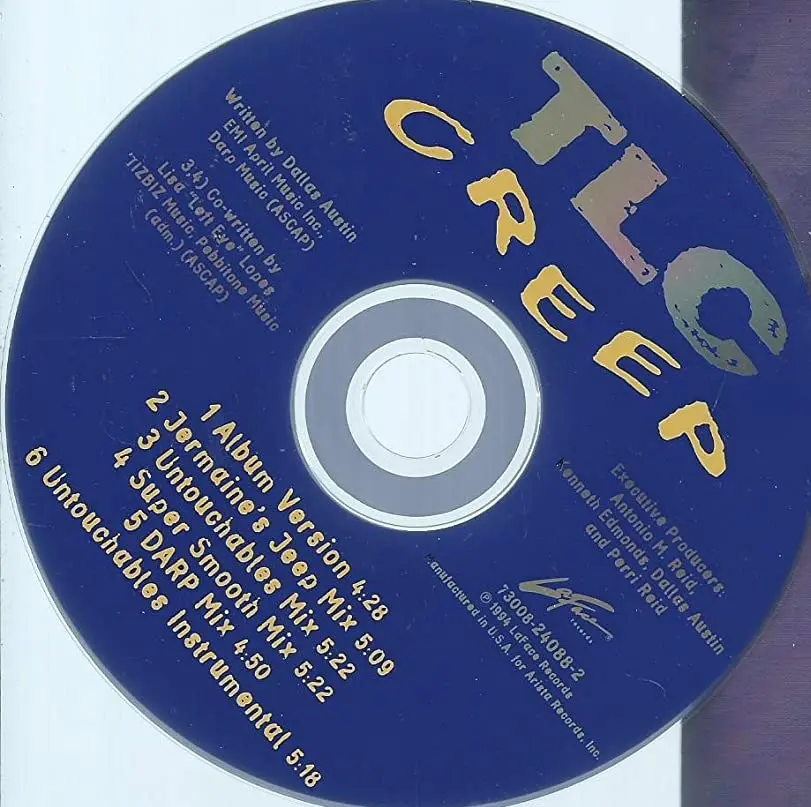 Tlc - Creep (Import Cd Single) Used 1
