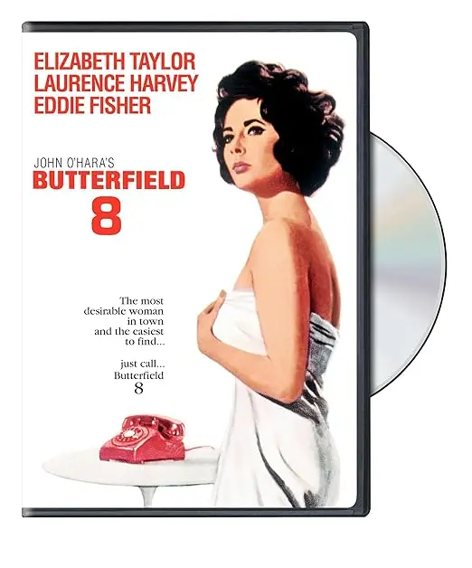Elizabeth Taylor - Butterfield 8 Dvd - New 1