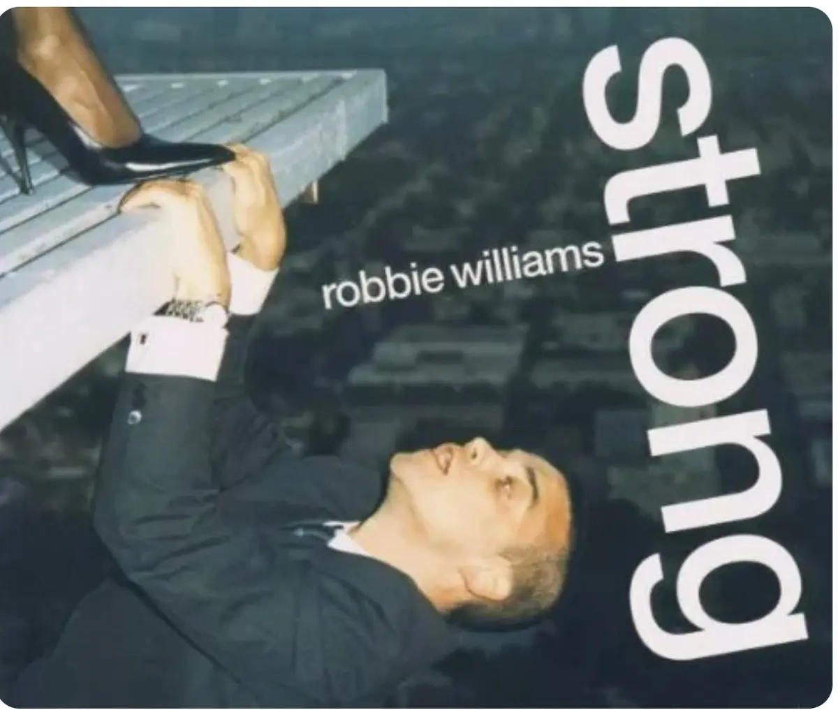Robbie Williams Strong + 2 B-Sides (Import Cd Single) Used 1