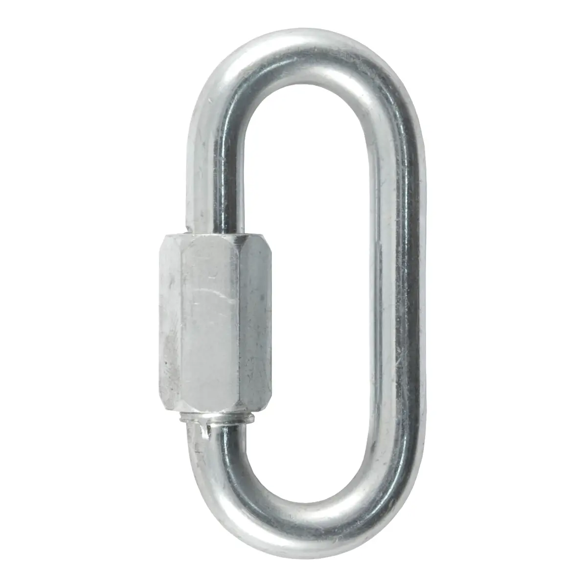 Curt 82901 Threaded Quick Link Trailer Safety Chain Hook Carabiner Clip, 5/16-Inch Diameter, 1,760 Lbs. 1