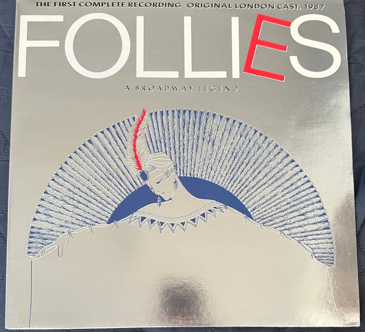 Follies Lp Vinyl Used 1087 London Cast - Used 1