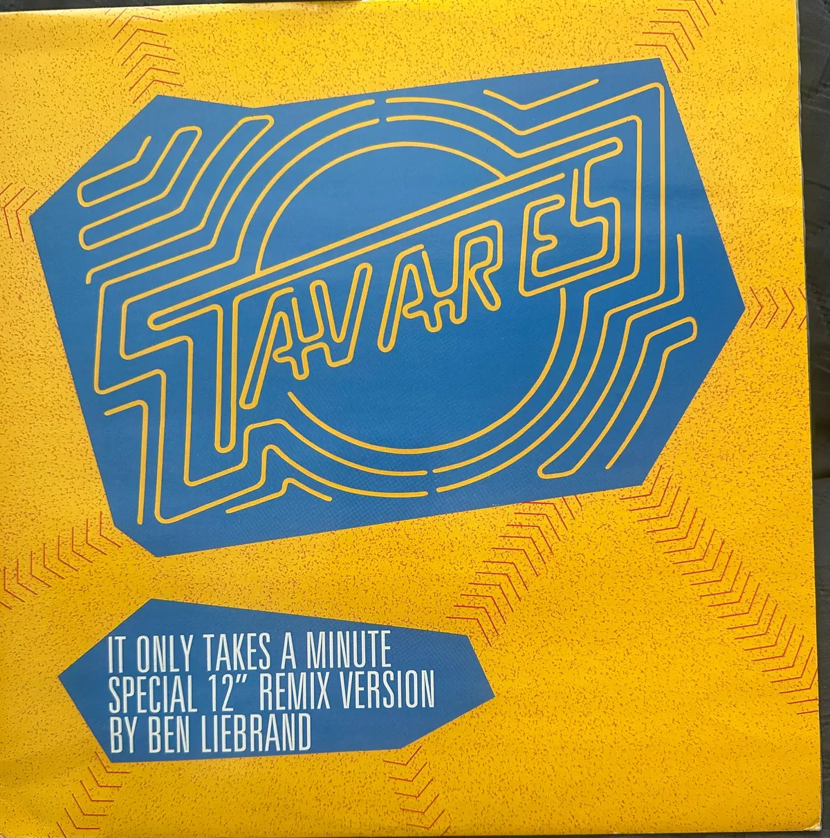 Tavares  It Only Takes A Minute / More Than A Woman (Ben Liebrand Mixes) Import 12" Single Lp Vinyl - Used 1