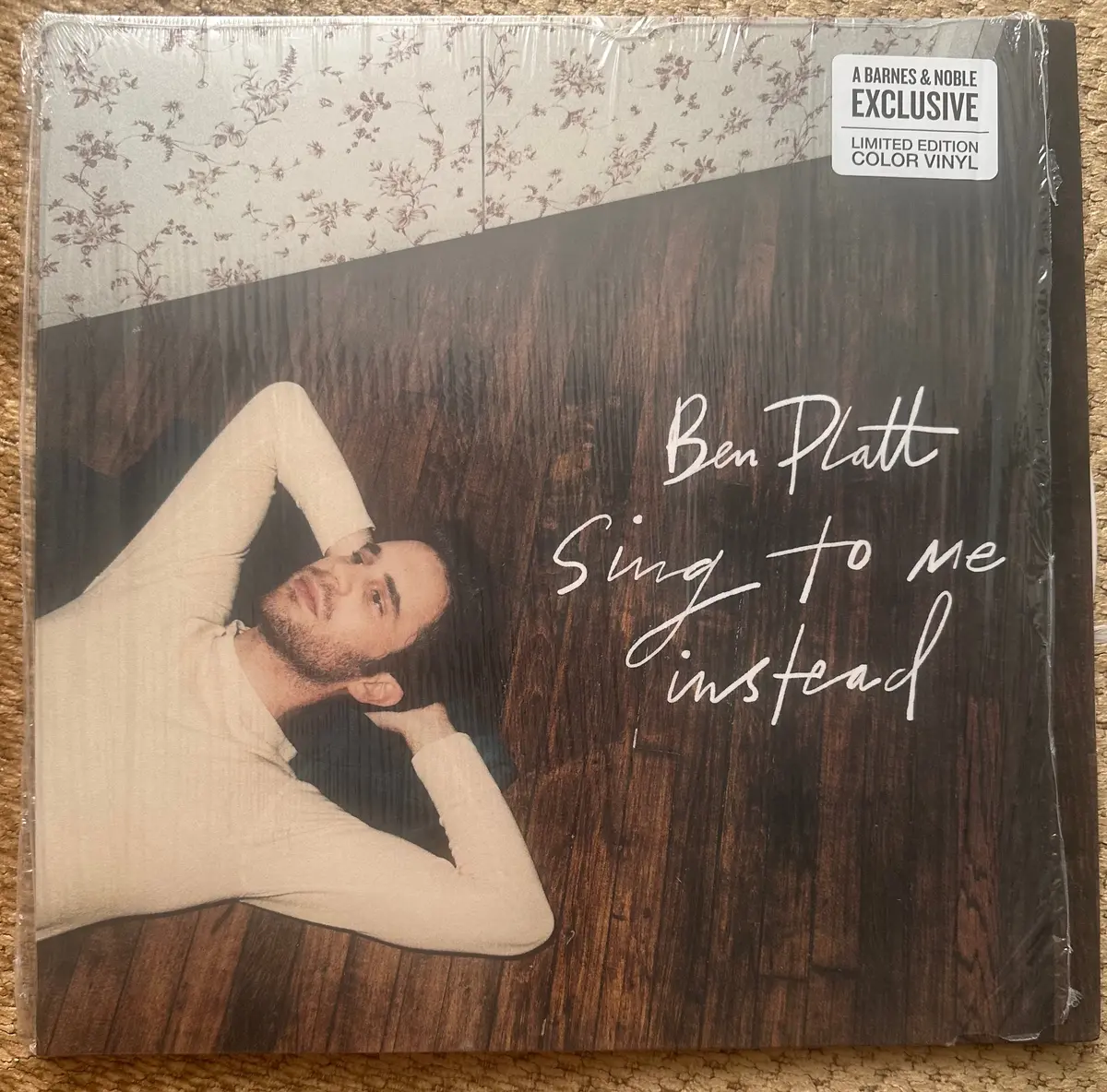 Ben Platt  Sing To Me Instead - Lp (Limited Color Vinyl) Used 1