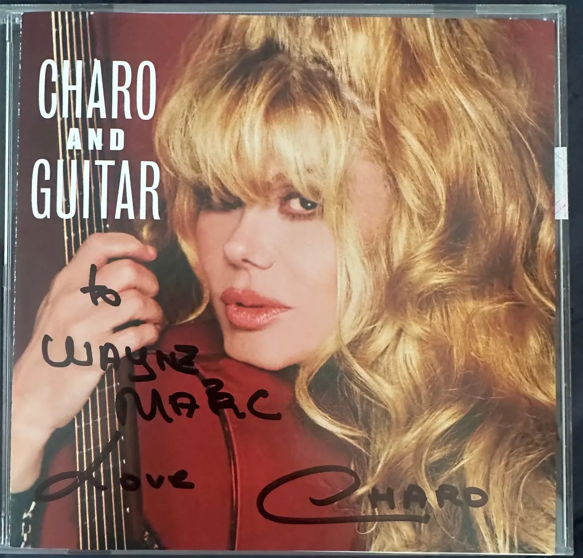 Charo - Charo And Guitar Autographed / Signed Cd 1