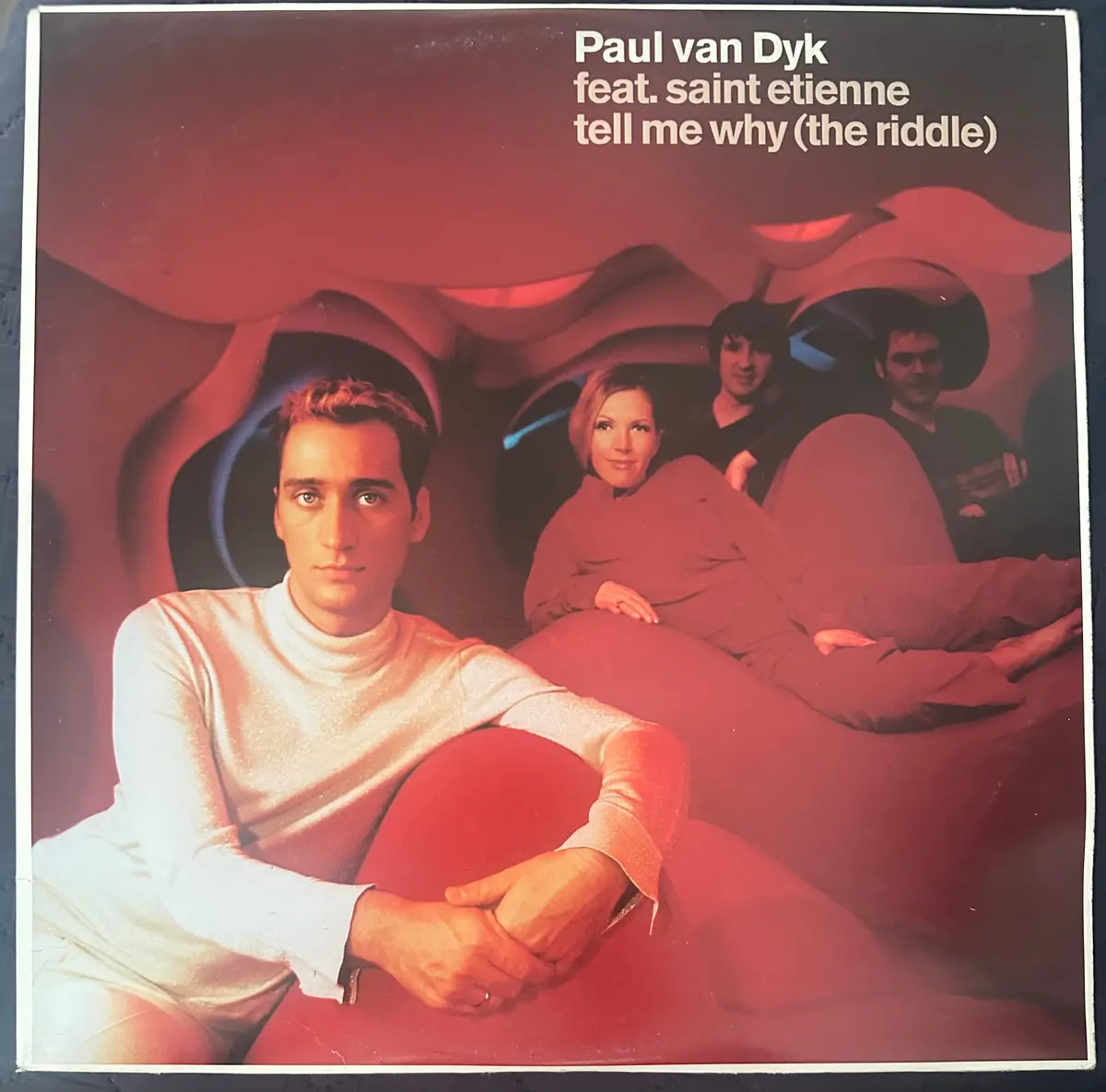 Paul Van Dyk Featuring Saint Etienne - Tell Me Why (The Riddle)  Double 12" Lp  Single Vinyl Used 1