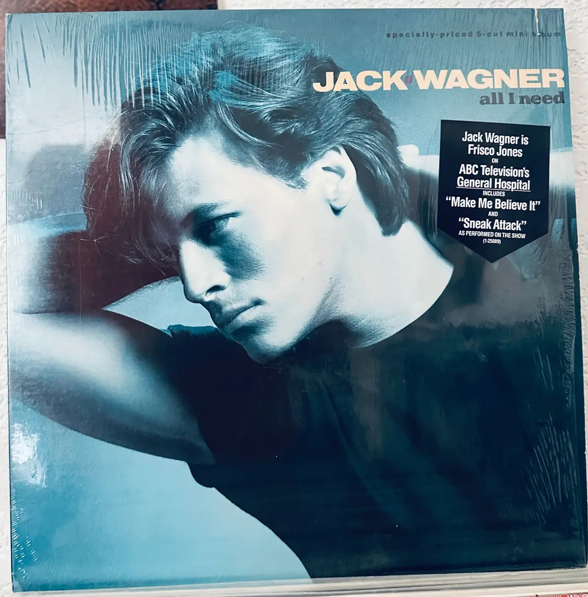 Jack Wagner, All I Need - The Mini Album Vinyl Promo 1984 - Used 1