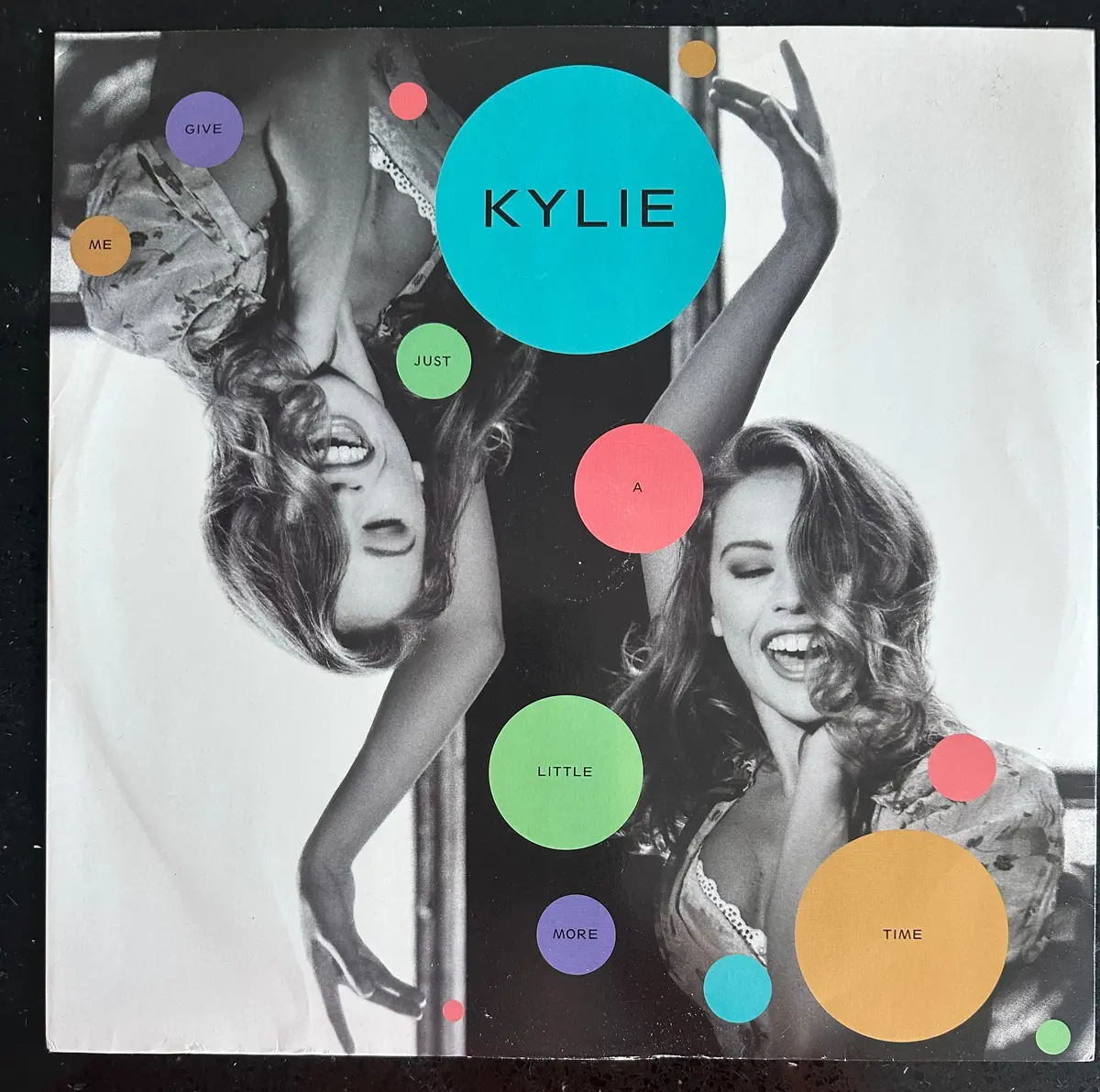 Kylie Minogue, Give Me Just A Little More Time / Do You Dare 12" Single Lp Vinyl - Used 1