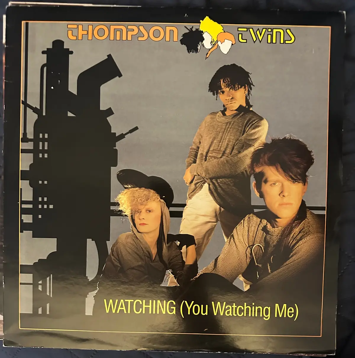 Thompson Twins - 12” Single - Watching (You Watching Me) Lp Vinyl - Used 1