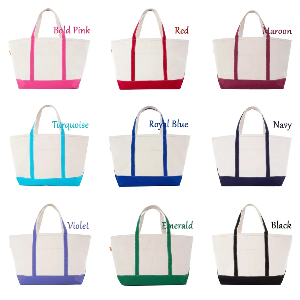Sigma Psi Zeta Large Canvas Tote Bag 2