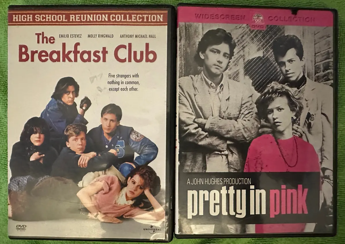 The Breakfast Club And Pretty In Pink Dvds  - Used 1