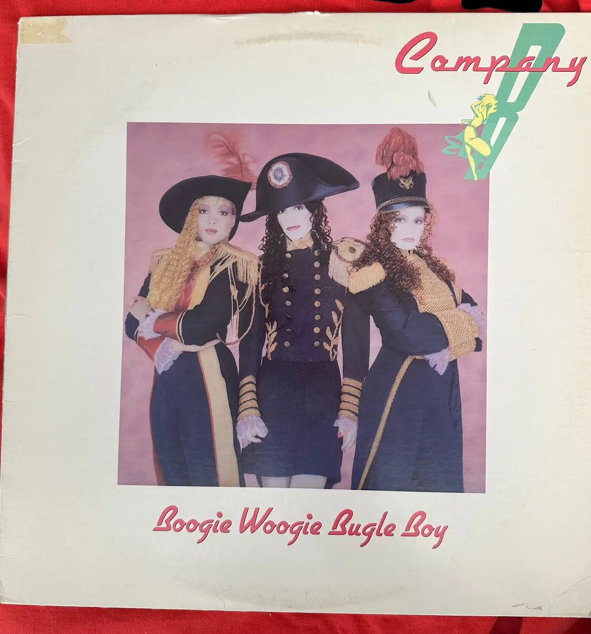 Company B - Boogie Woogie Bugle Boy  - 12” Single Lp Vinyl - Used 1