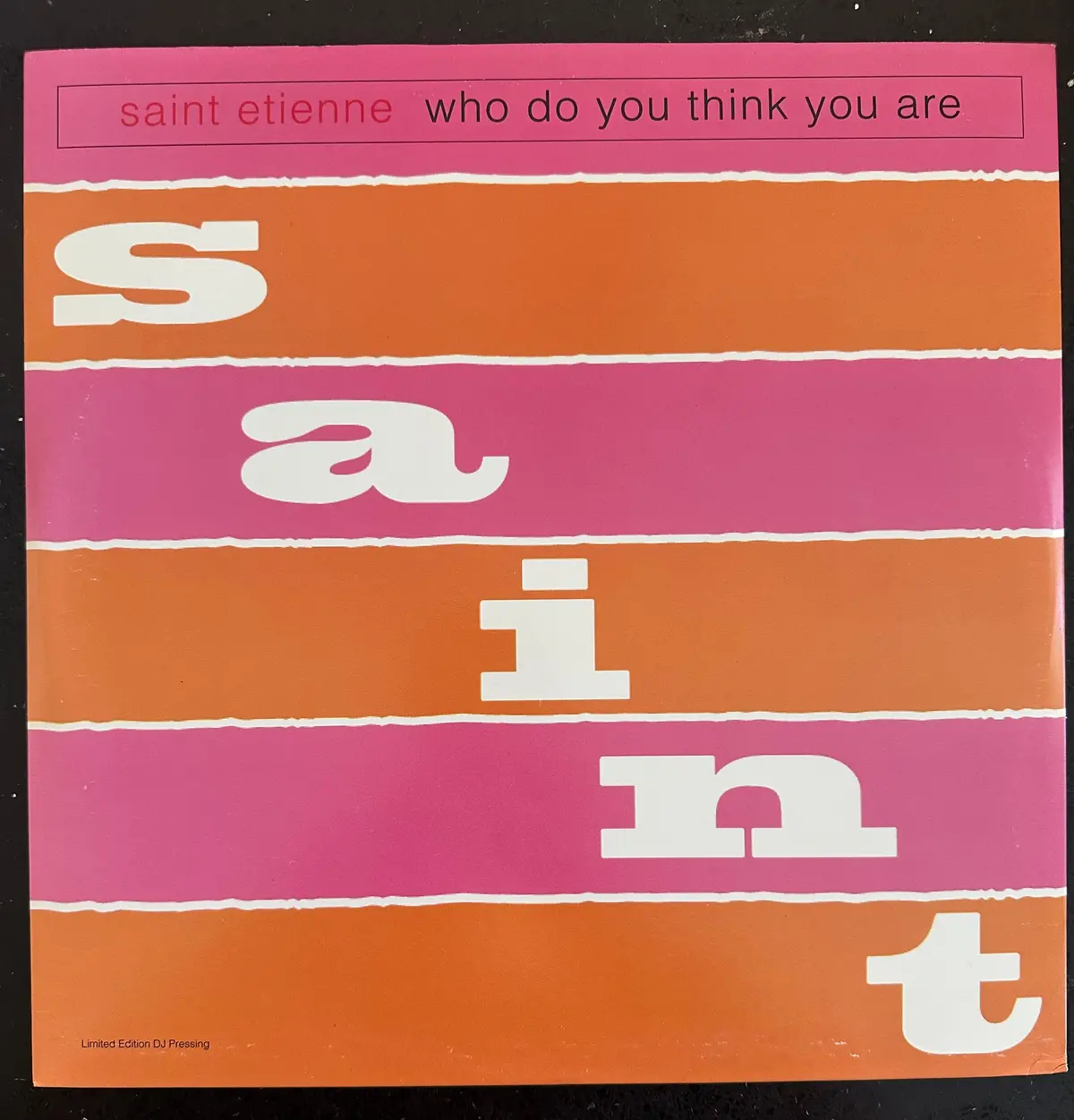 Saint Etienne Who Do You Think You Are 2X12" Single Lp Vinyl - Used 1