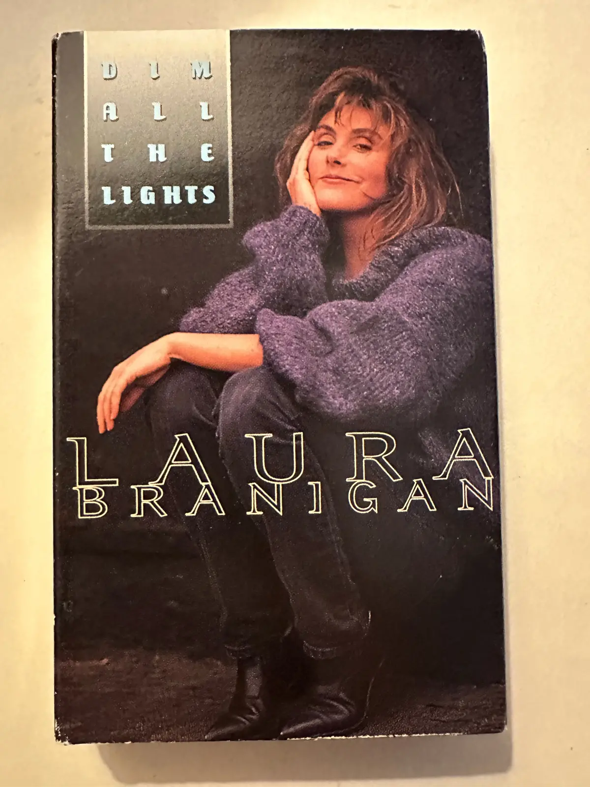 Laura Branigan - Dim All The Lights   - Cassette Single - Used 1