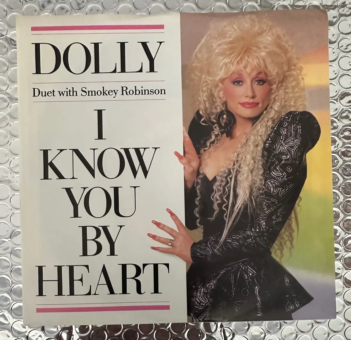 Dolly Parton, I Know You By Heart 1987 Vinyl 45 Record 1