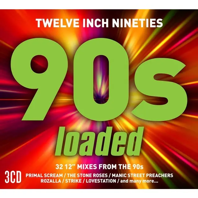90S: 'Loaded' 3 Cd Set (Import) Twelve Inch Mixes  - New 1
