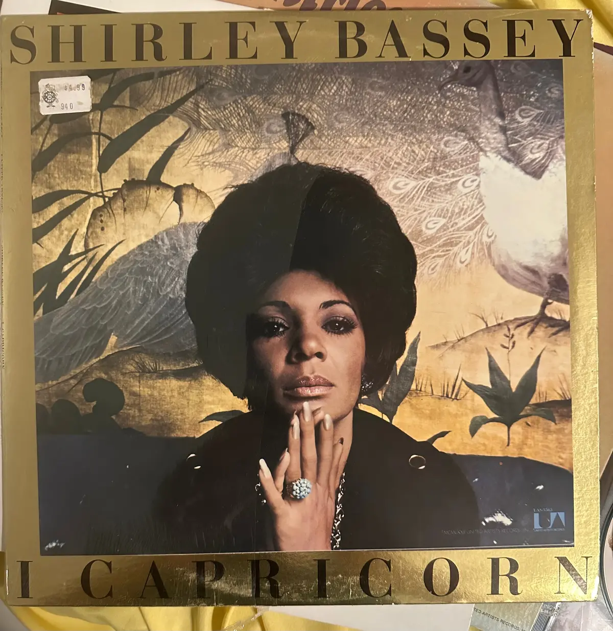 Shirley Bassey - I Capricorn Lp Vinyl - Used 1