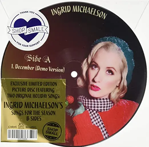 Ingrid Michaelson --  Songs For The Season  7" Picture Disc - 1
