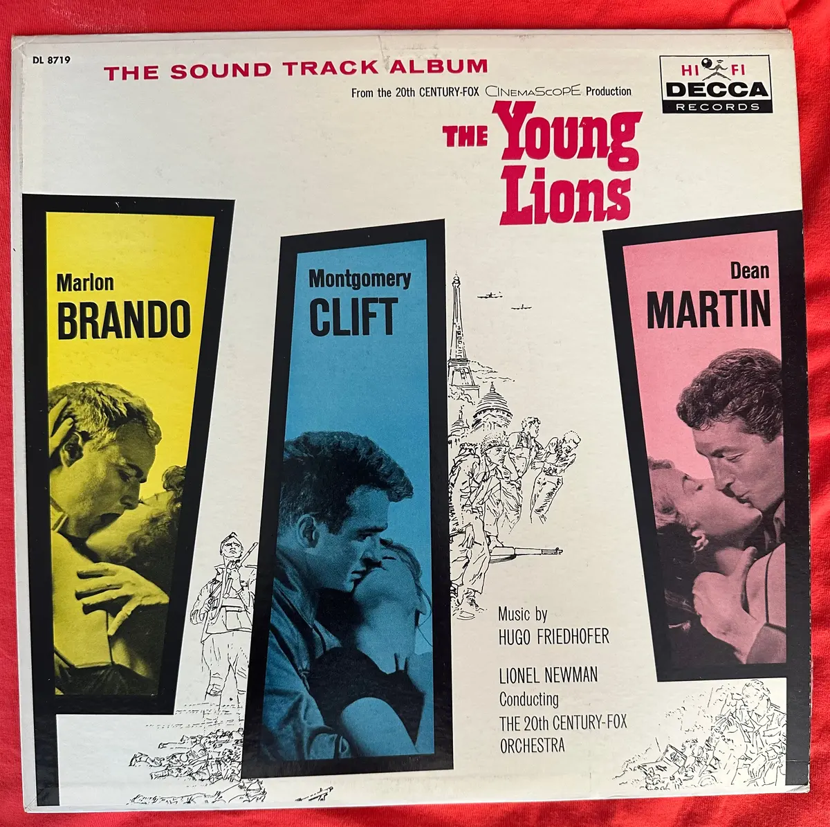 The Young Lions Soundtrack Lp Vinyl - Used 1