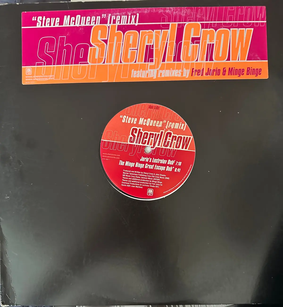 Sheryl Crow Steve Mcqueen Remixes 12 Inch Lp Vinyl Used 1