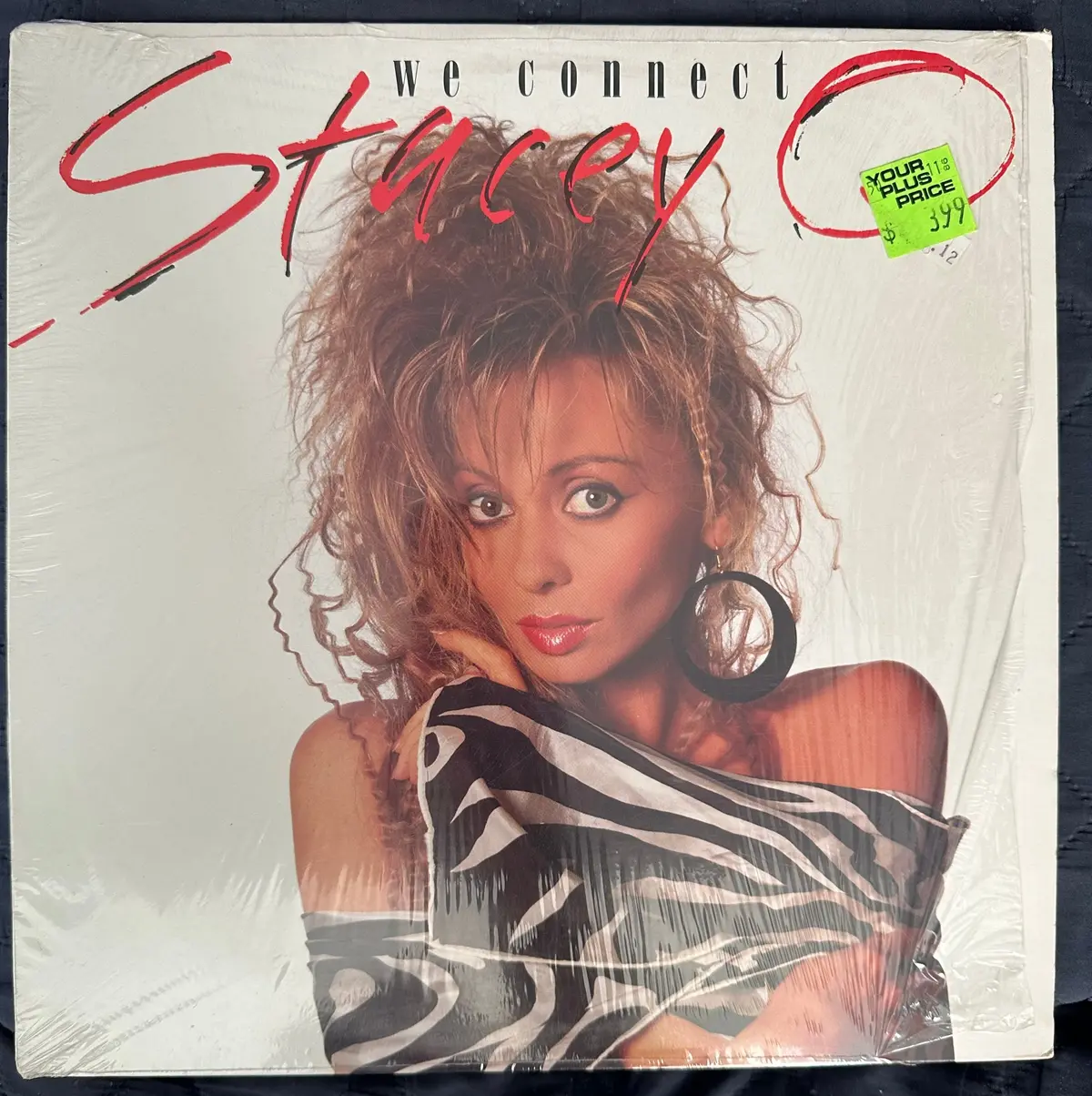 Stacey Q - We Connect 12” Single In Cellophane Lp Vinyl Used 1986 1