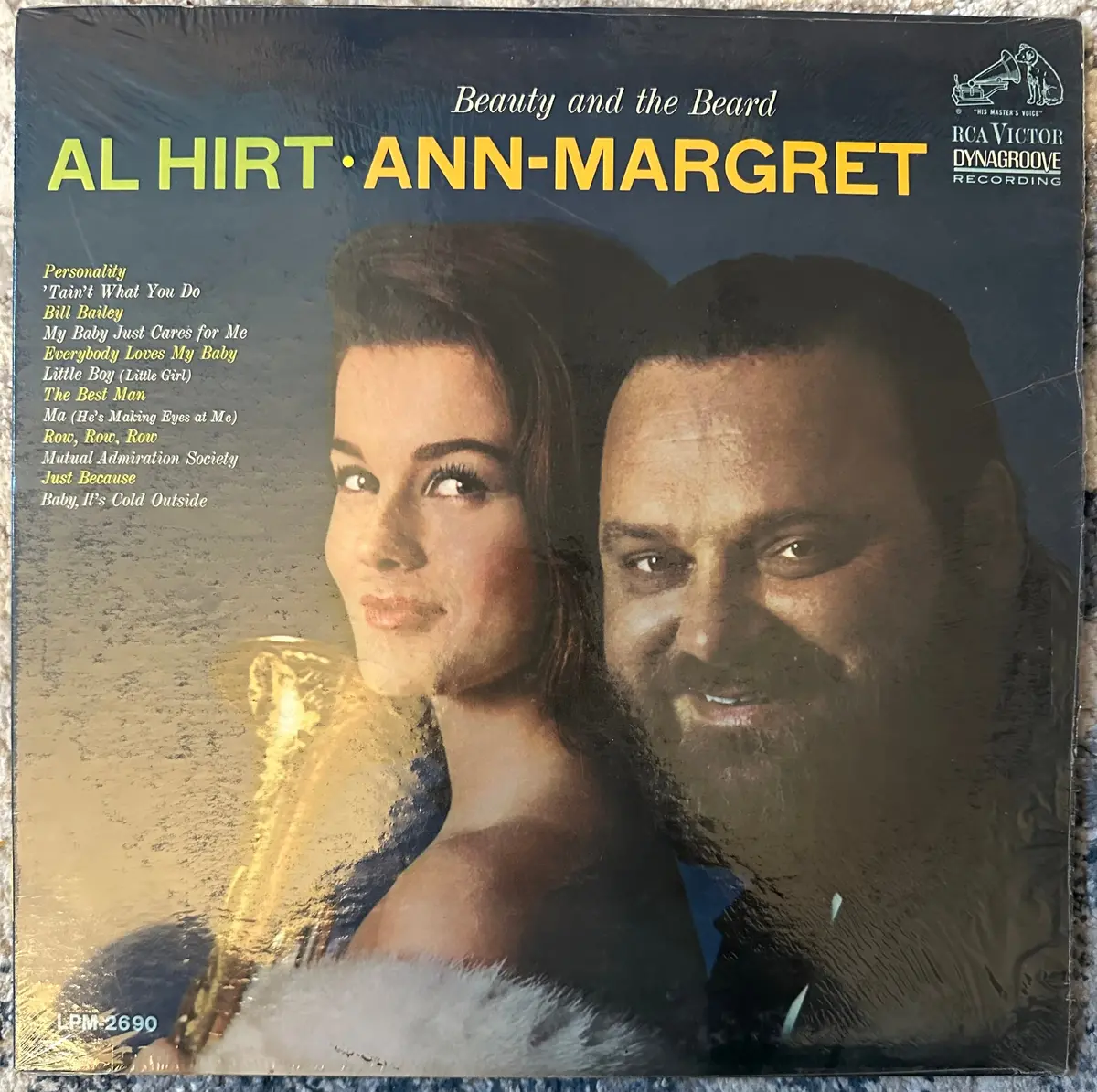 Ann-Margret And Al Hurt — Beauty And The Beard Lp Vinyl - 1