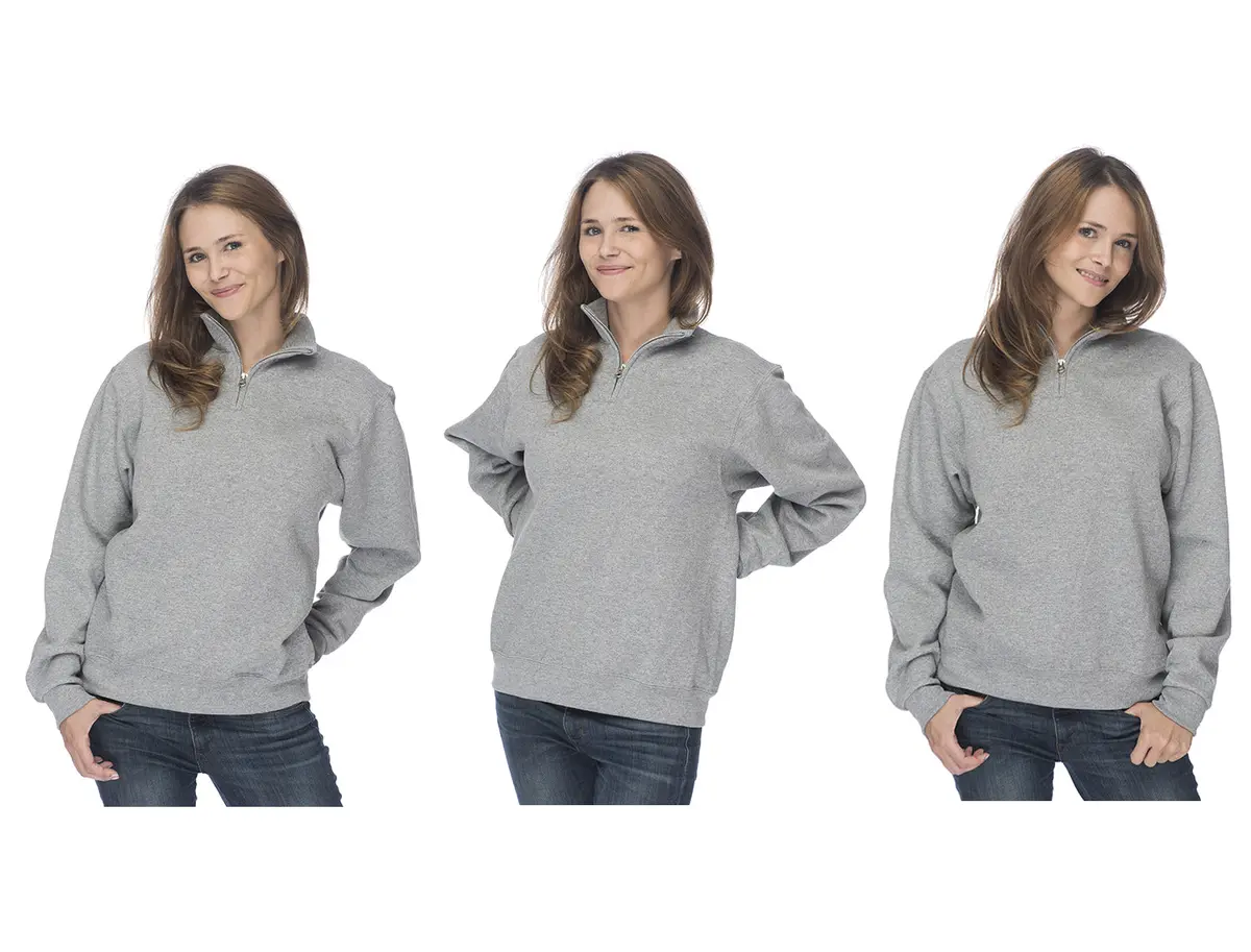 Alpha Sigma Kappa Quarter Zip Sweatshirt 5