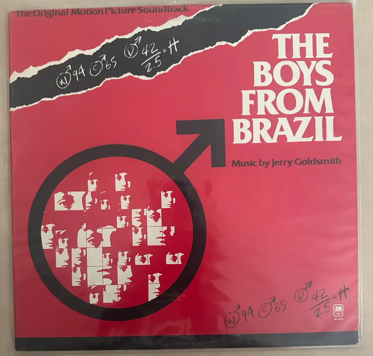 The Boys From Brazil Lp Original Vinyl Used 1