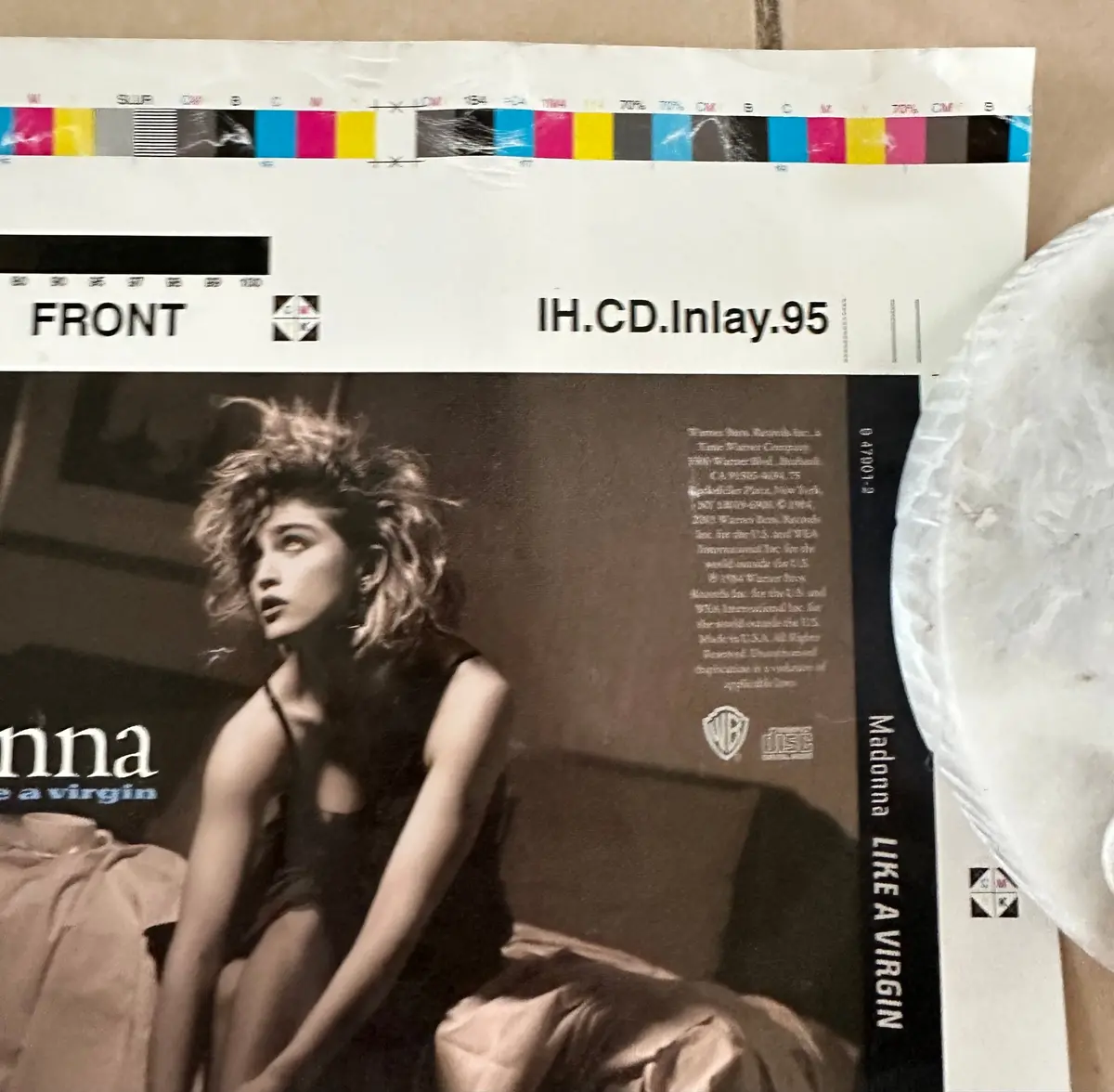 Madonna - Like A Virgin 2001 Remastered Master Print 2