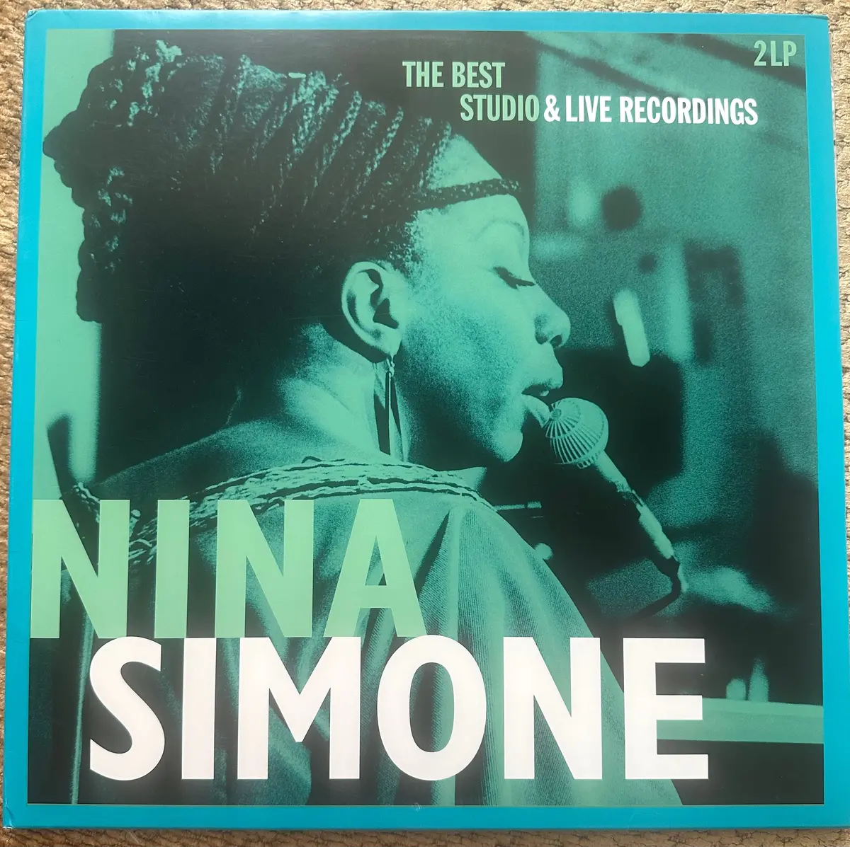 Nina Simone - The Beset Studio & Live Recordings 2Xlp Uk  Vinyl - Used 1