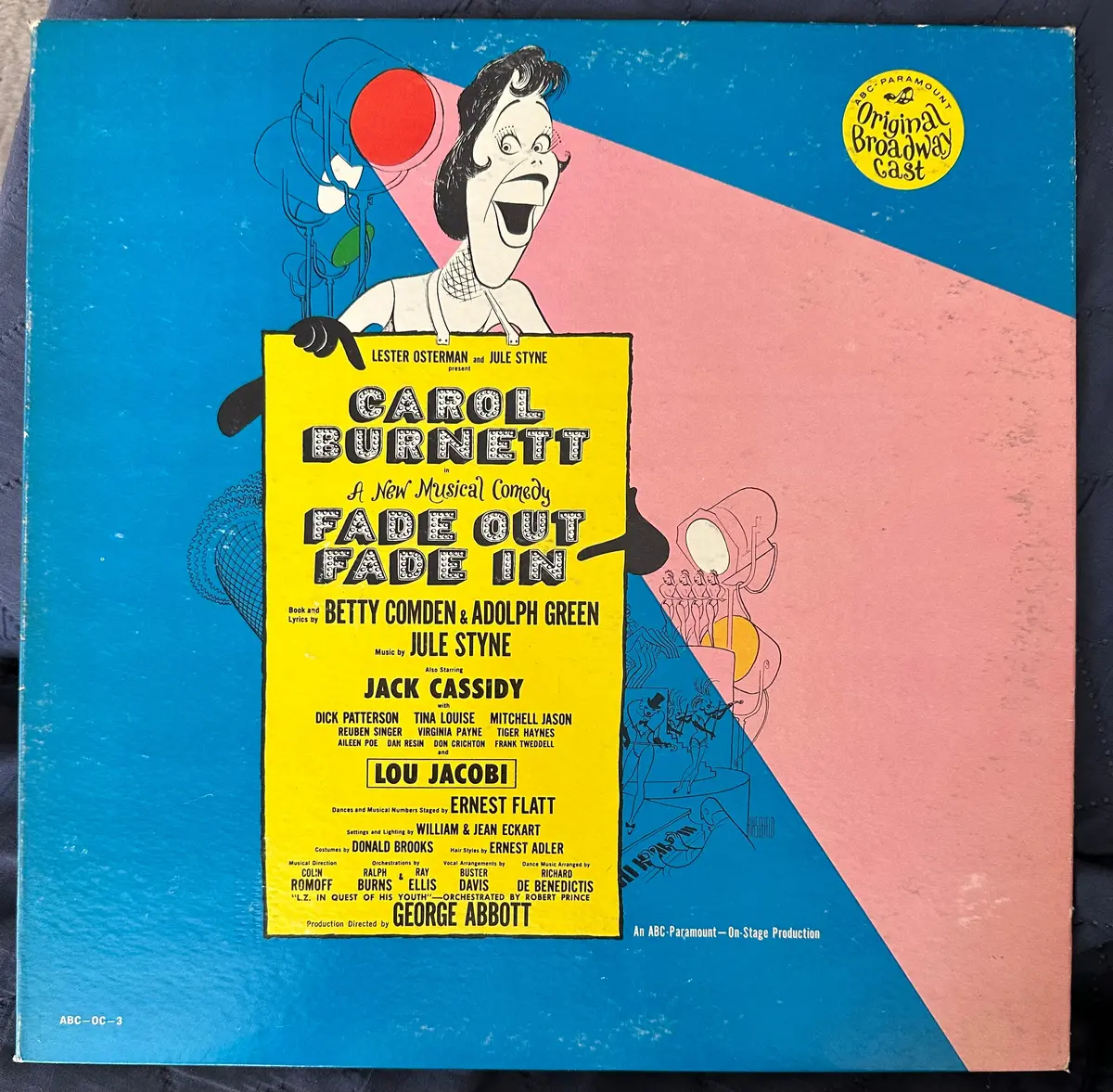 Carol Burnett Fade Out Fade In Original Broadway Cast Lp Vinyl Used 1