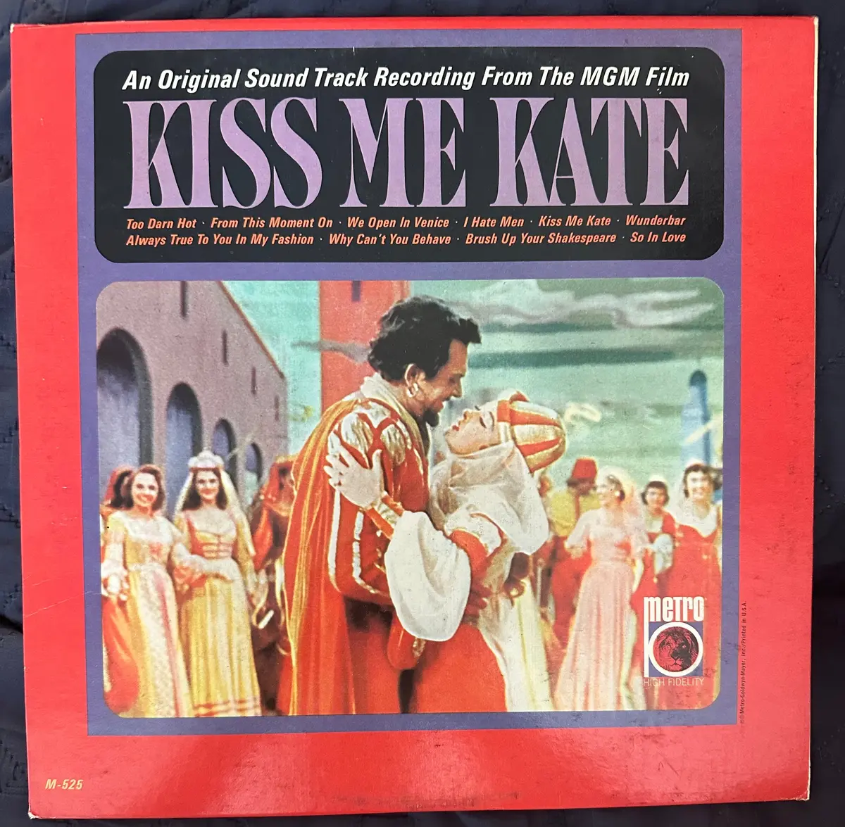 Kiss Me Kate Soundtrack Lp Vinyl - Used 1