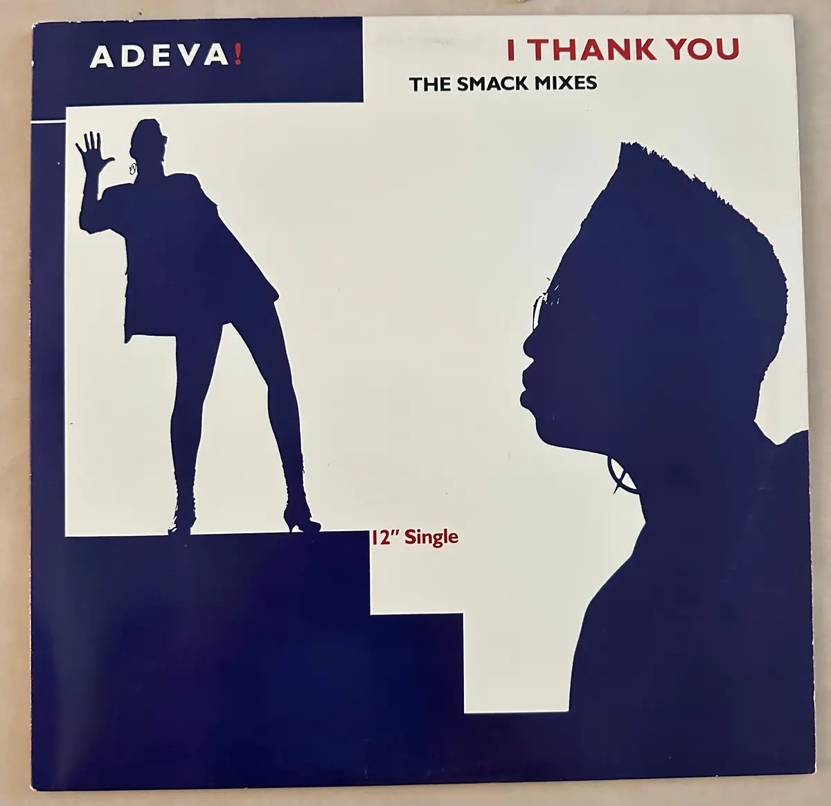 Adeva - I Thank You (The Smack Mixes) 12" Single Lp Vinyl - Used 1
