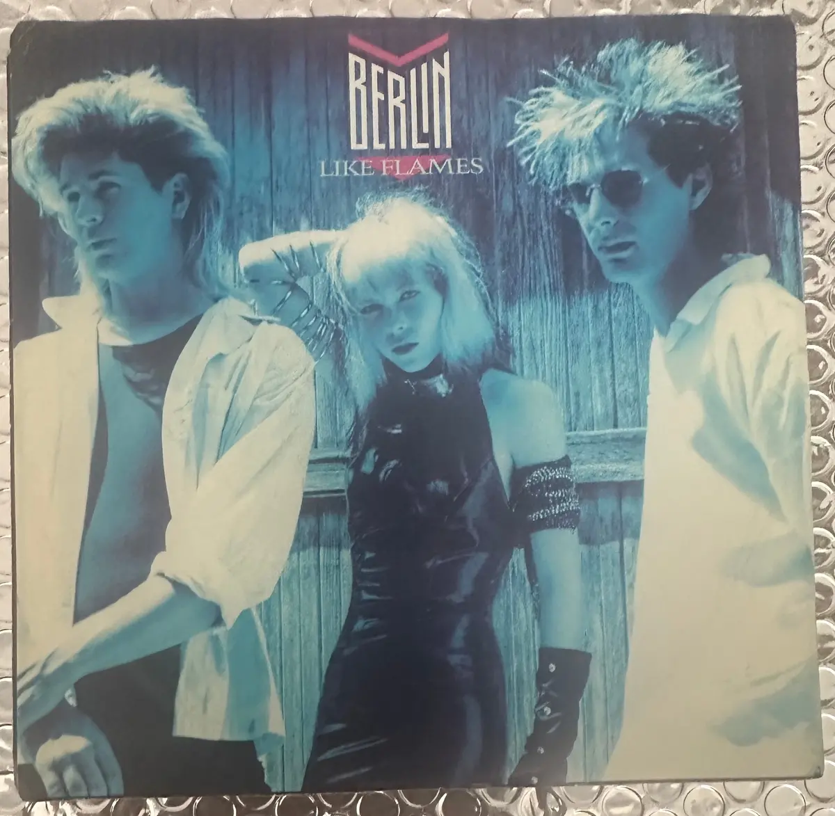 Berlin - Like Flames 45 Record Vinyl 1986 1
