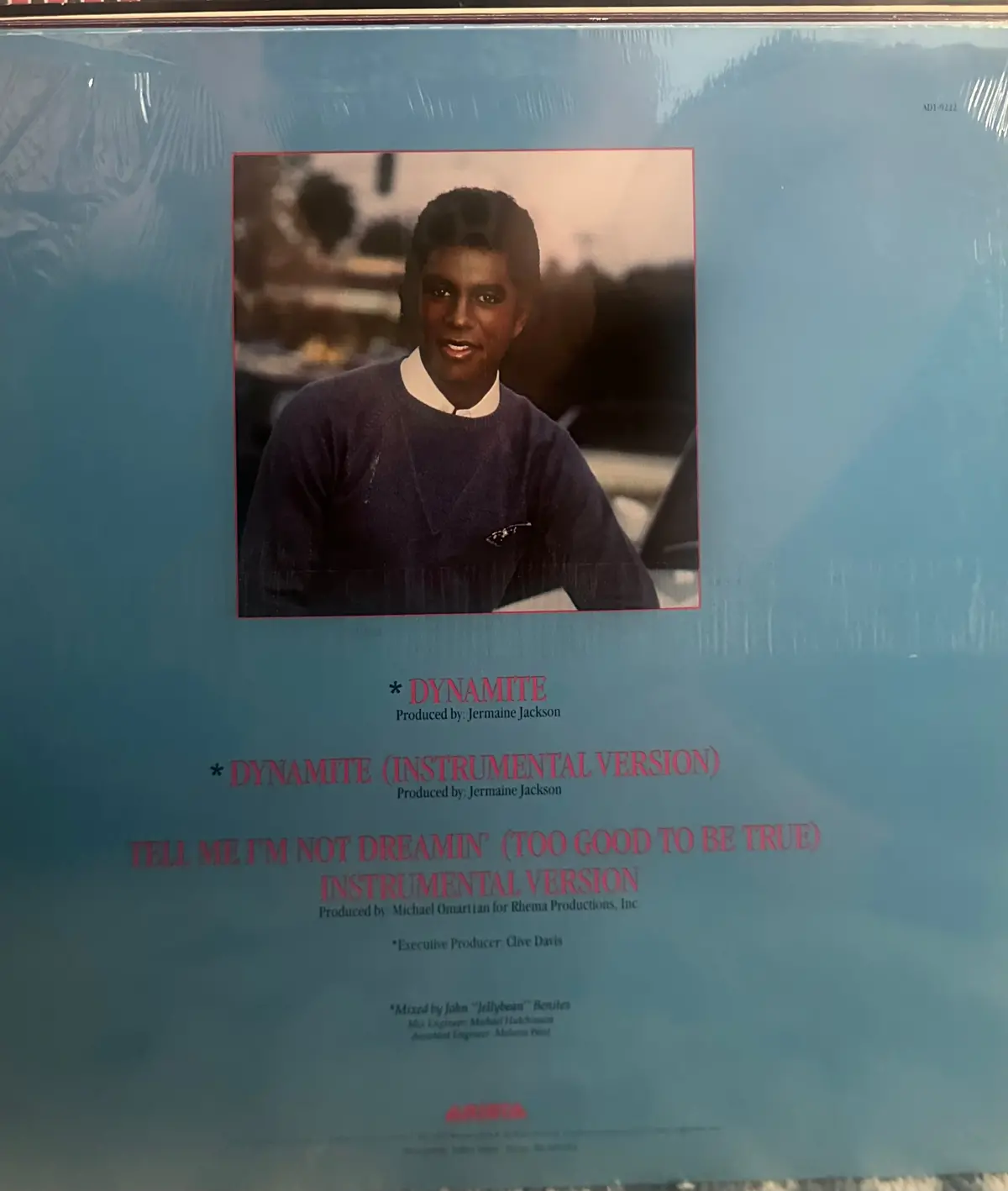 Jermaine Jackson 12" Single Dynamite / Tell Me I’M Not Dreaming Lp Vinyl - Used 2