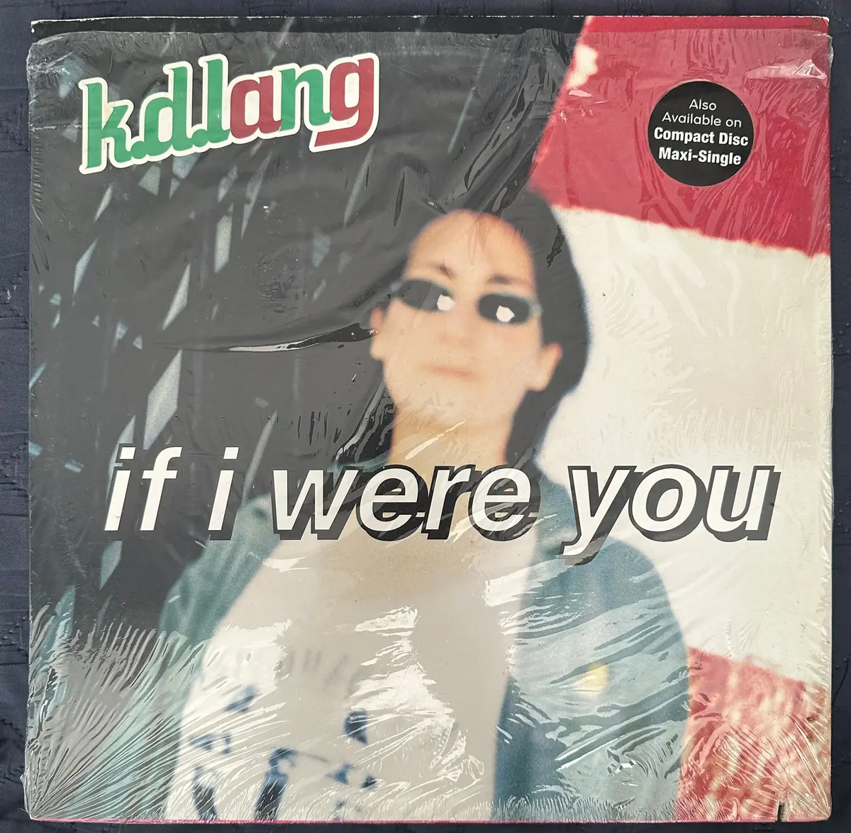 K.D. Lang 12” Single Lp Vinyl - If I Were You  (Usa 12") - Used 1