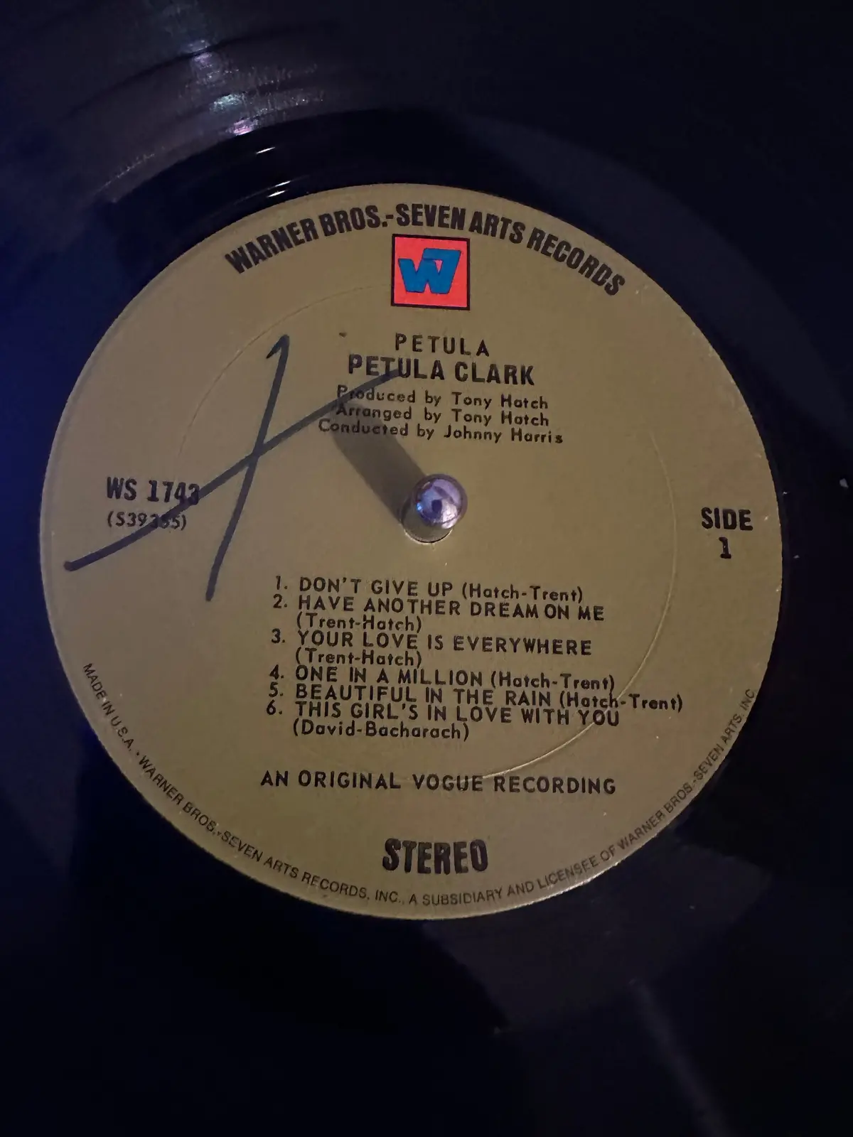 Petula Clark - Don't Give Up Kiss Me Goodbye - Lp Vinyl - Used 2