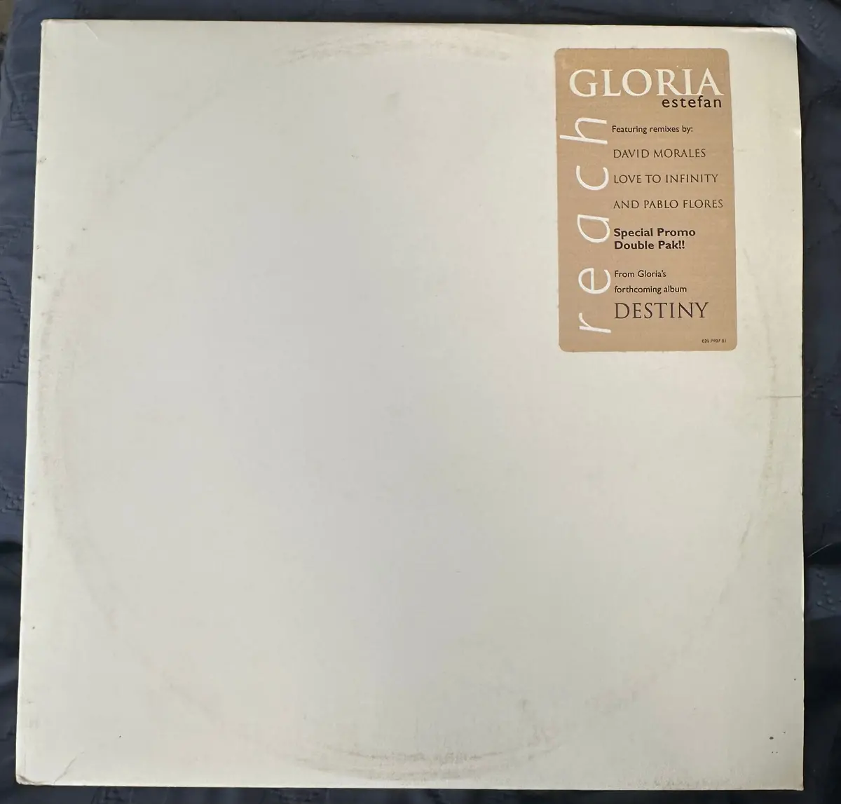 Gloria Estefan 2X12” Single - Reach  Promo Lp  Vinyl - Used 1