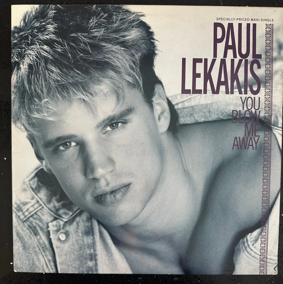 Paul Lekakis - You Blow Me Away 12 Inch Single Lp Vinyl Used 1