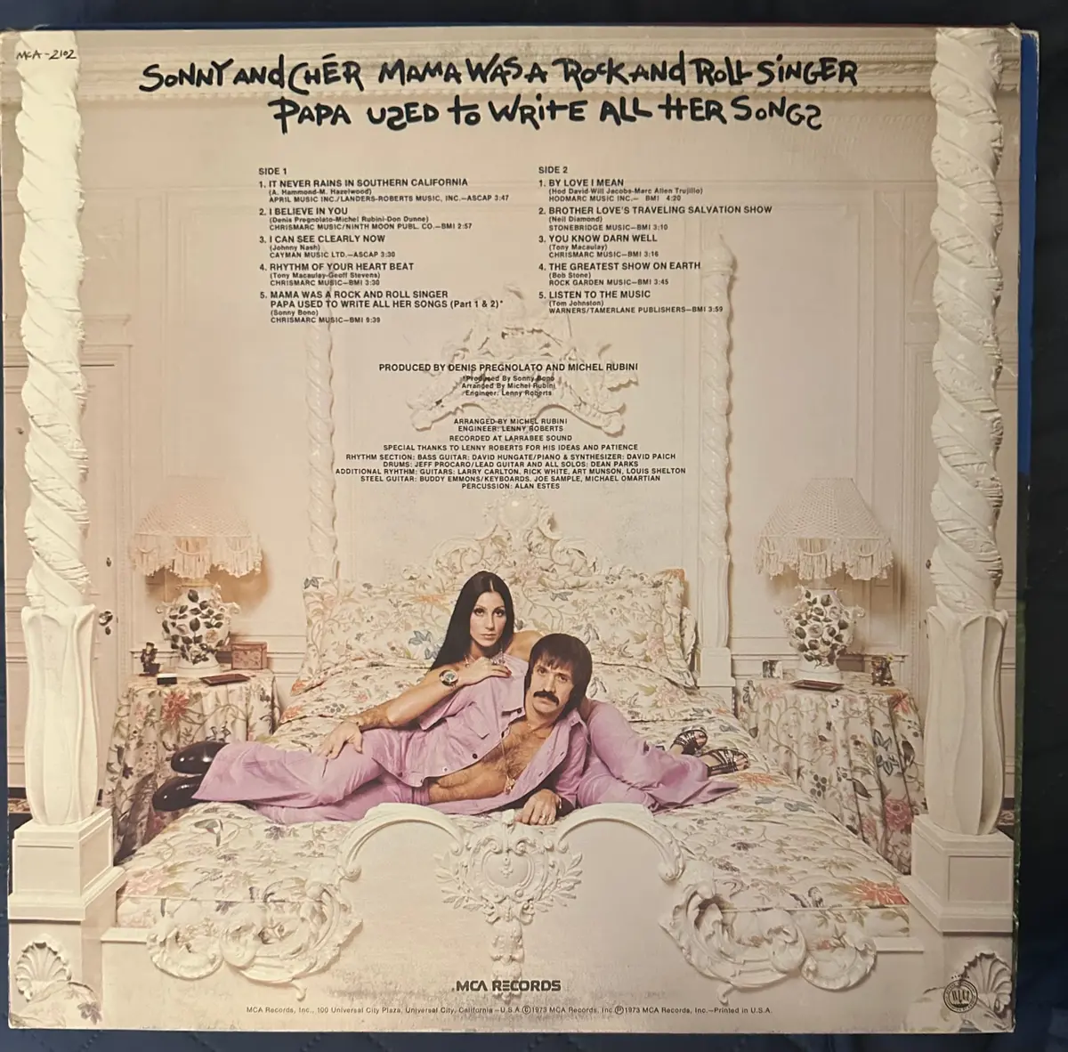 Sonny And Cher - Momma Was A Rock & Roll Singer Lp Vinyl - Used 2