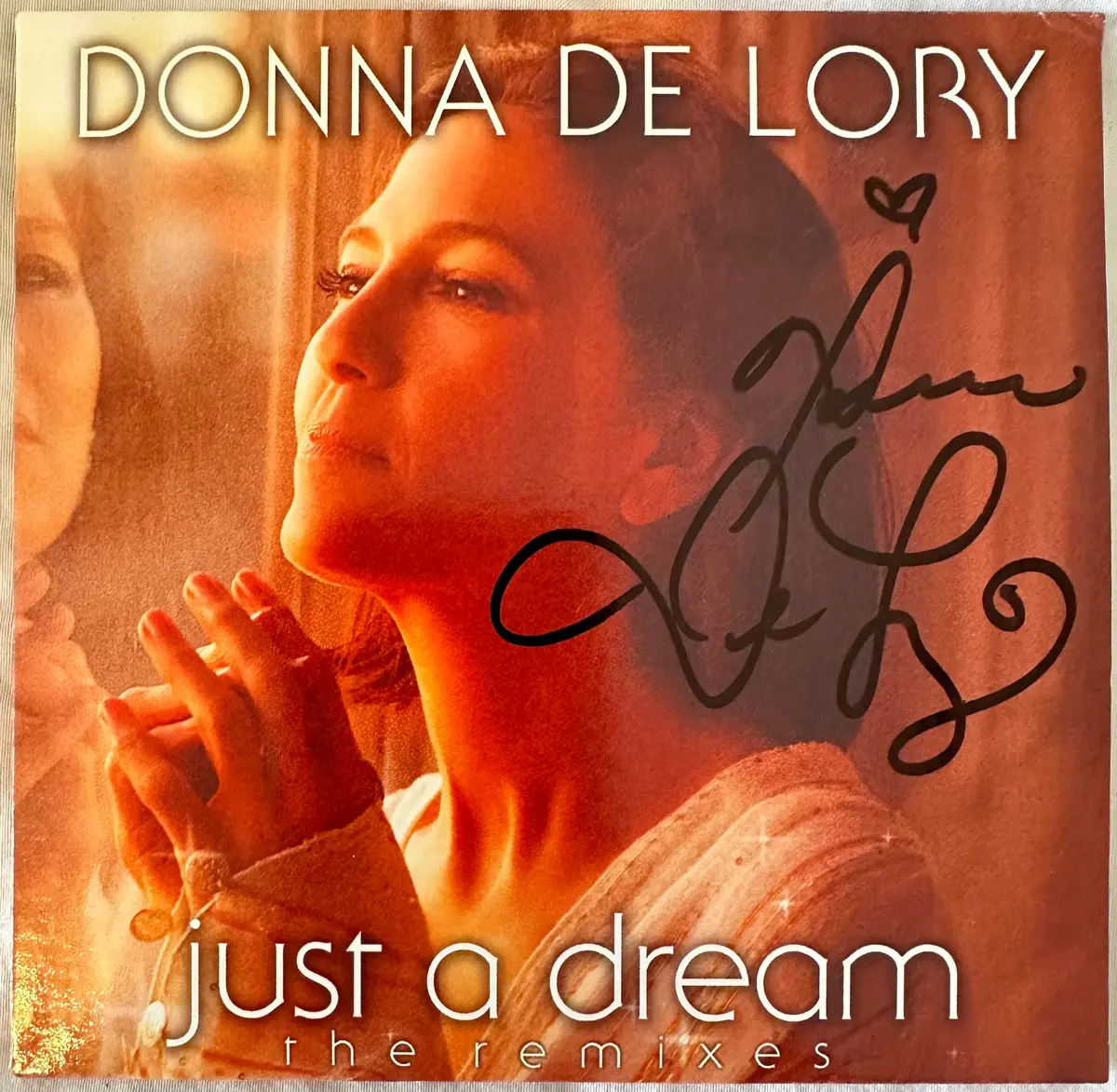 Donna De Lory - Just A Dream (Remix Ep) Cd Single - Autographed 1