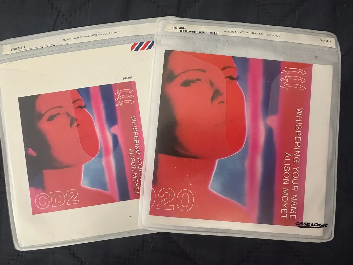 Alison Moyet Whispering Your Name, Part One And Two Cd Singles Used 1