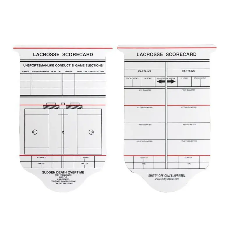 Acs540 Smitty Lacrosse Game Card 1