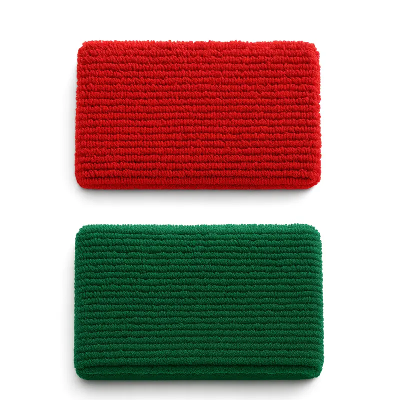 Acs700 Red/Green Wrestling Wristbands 1
